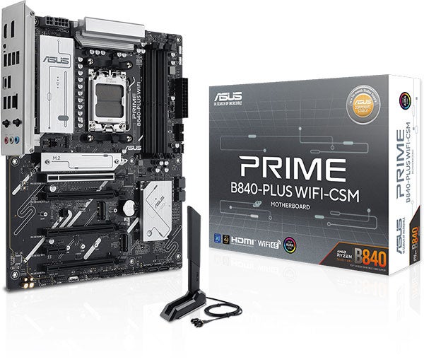 ASUSから、AMD B850チップセット、B840チップセットマザーボードを発売