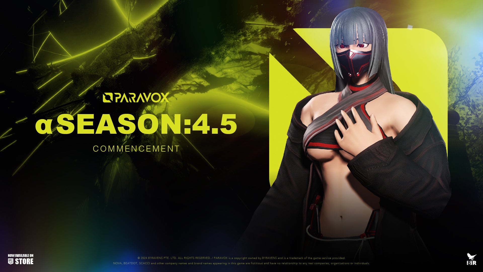 3vs3形式 eスポーツシューター「PARAVOX」ランクマッチが更新！Steam公開に向けた2週間の新シーズン「αSEASON: 4.5」が1月16日より開始。