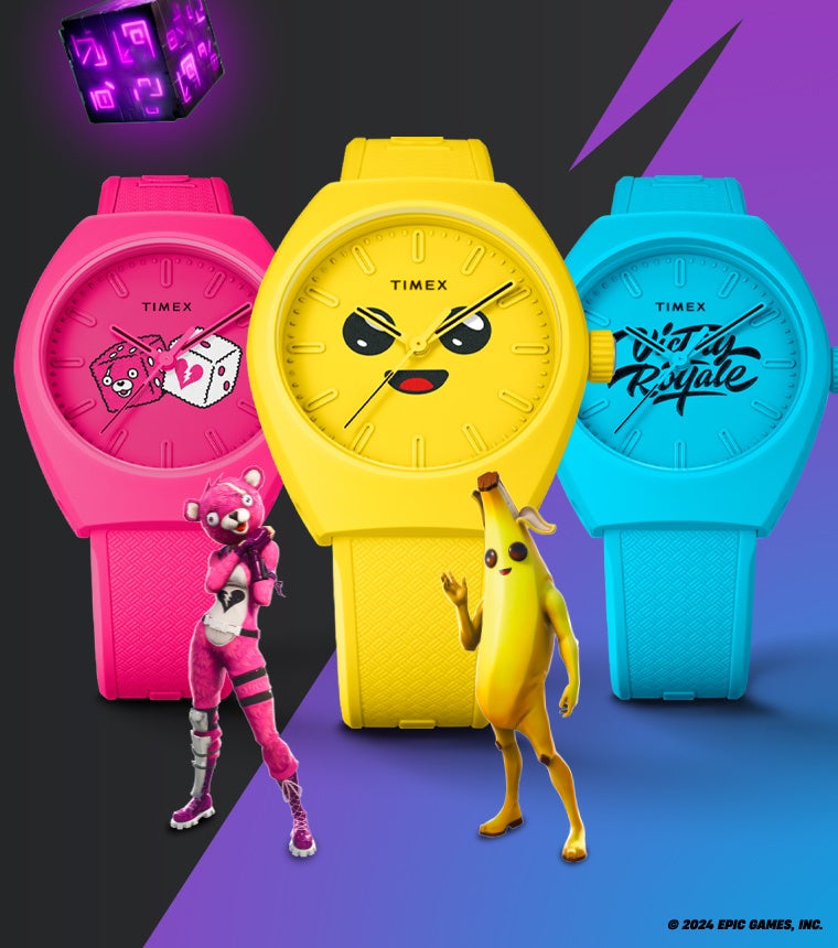 プレイヤー必見！TIMEX＜タイメックス＞と FORTNITE＜フォートナイト＞のコラボレーションウォッチが登場！