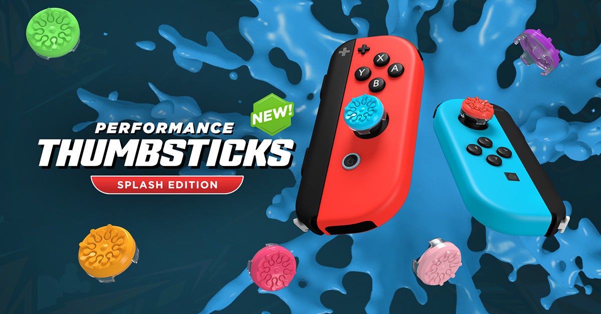 元祖フリーク「KontrolFreek」のNintendo Switch用最新シリーズ“Splash Edition” より新色「パステルピンク」登場！