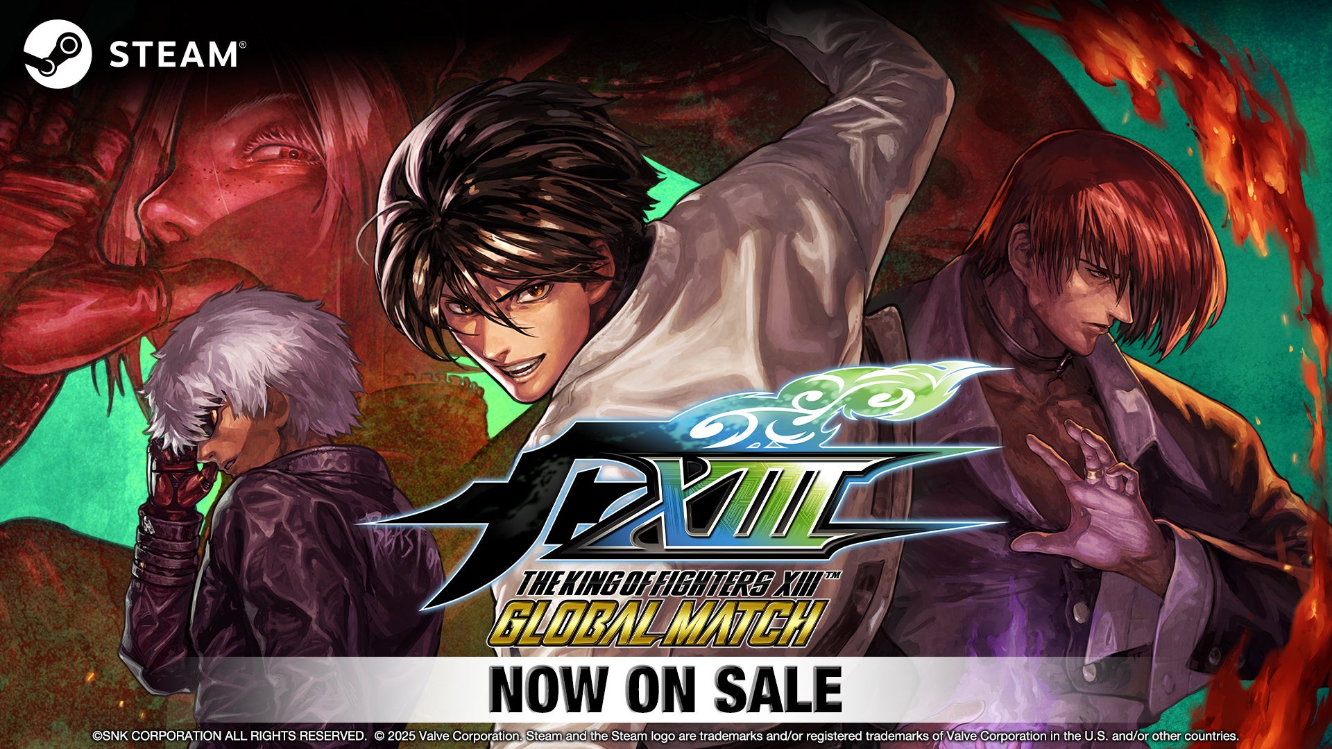 ２D対戦格闘ゲーム『THE KING OF FIGHTERS XIII GLOBAL MATCH』Steam版が本日発売！デジタルサウンドトラックの配信もスタート！