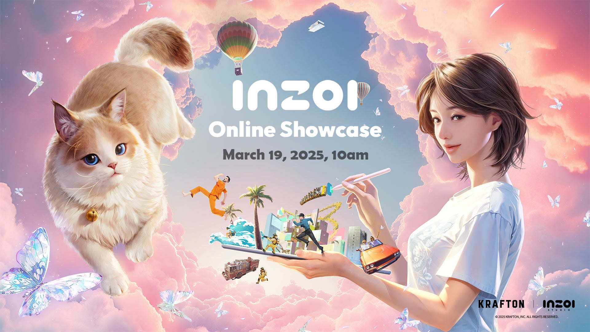 KRAFTON、3月19日「inZOI Global Showcase」を開催！