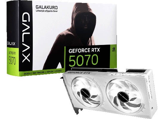 玄人志向とGALAKURO GAMINGから、GeForce RTX 5070 デュアルファン搭載グラフィックボード発売