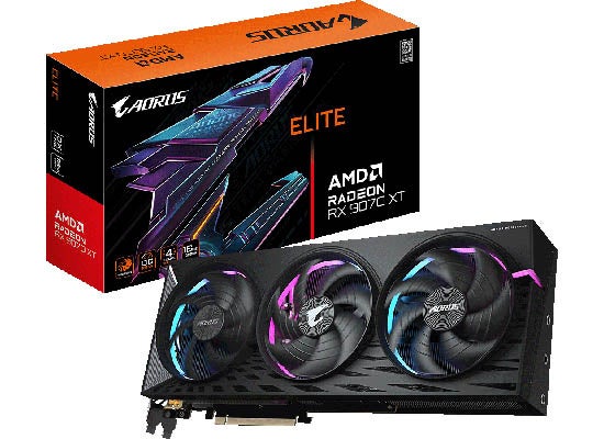 GIGABYTEから、Radeon RX 9070 XT、RX 9070 トリプルファン搭載グラフィックボード発売