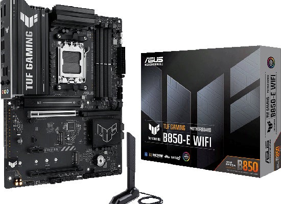 ASUSから、AMD B850チップセット搭載マザーボード『TUF GAMING B850-E WIFI』を発売 ドスパラ専売モデル