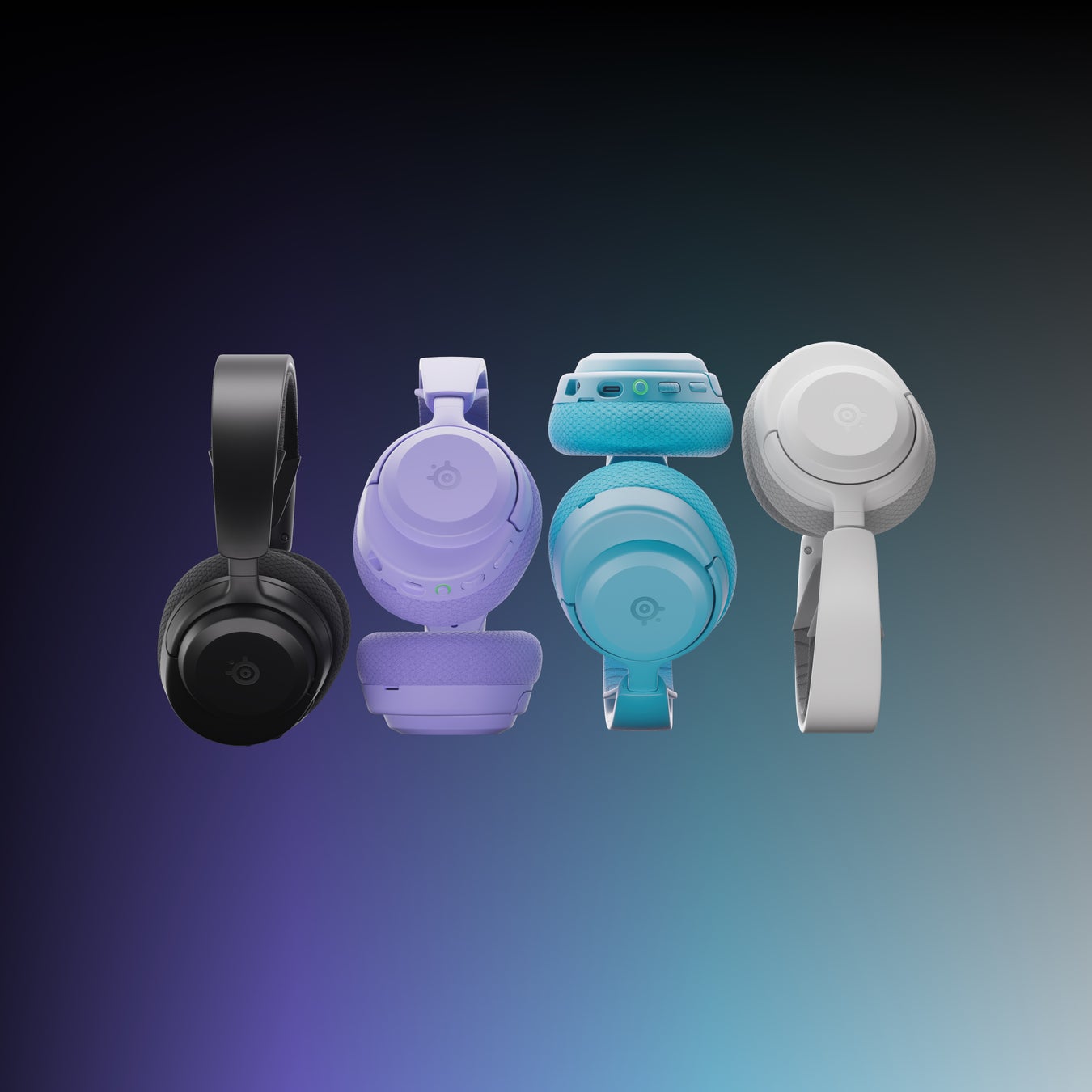 豊富な4色カラーバリエーション、260g超軽量ワイヤレスヘッドセット「Arctis Nova 3P Wireless」2025年6月13日(金)発売