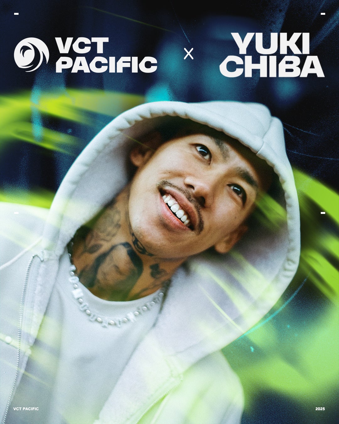 『千葉雄喜』が「VCT Pacific Stage 2」のアンセムアーティストとなることを発表！