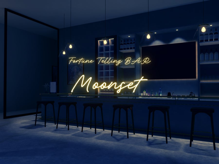 占い師VTuber華月エアリ氏がプロデュースするバーチャル占い館『占いBAR Moonset』が7月オープン！