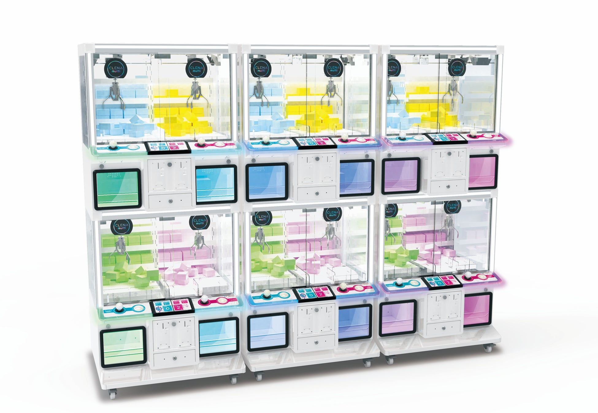 お家で遊べる！飾れる！エス•トラストオリジナルの「お家で遊べるゲーセンシリーズ」第ニ弾 “クレナ3ガムボールキャッチマシン”が7月4週より全国のアミューズメント施設に登場！