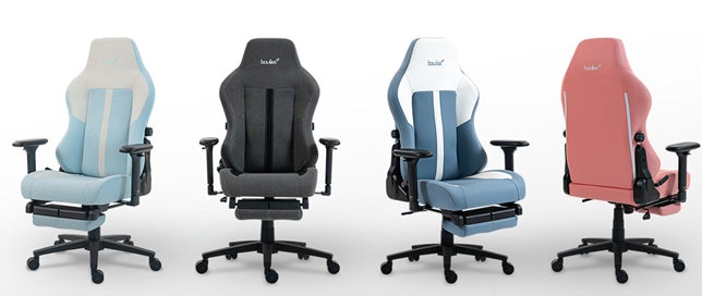 英国発ゲーミングチェアブランド「Boulies」日本限定モデル発売　あぐら対応・低座面設計で長時間でも快適