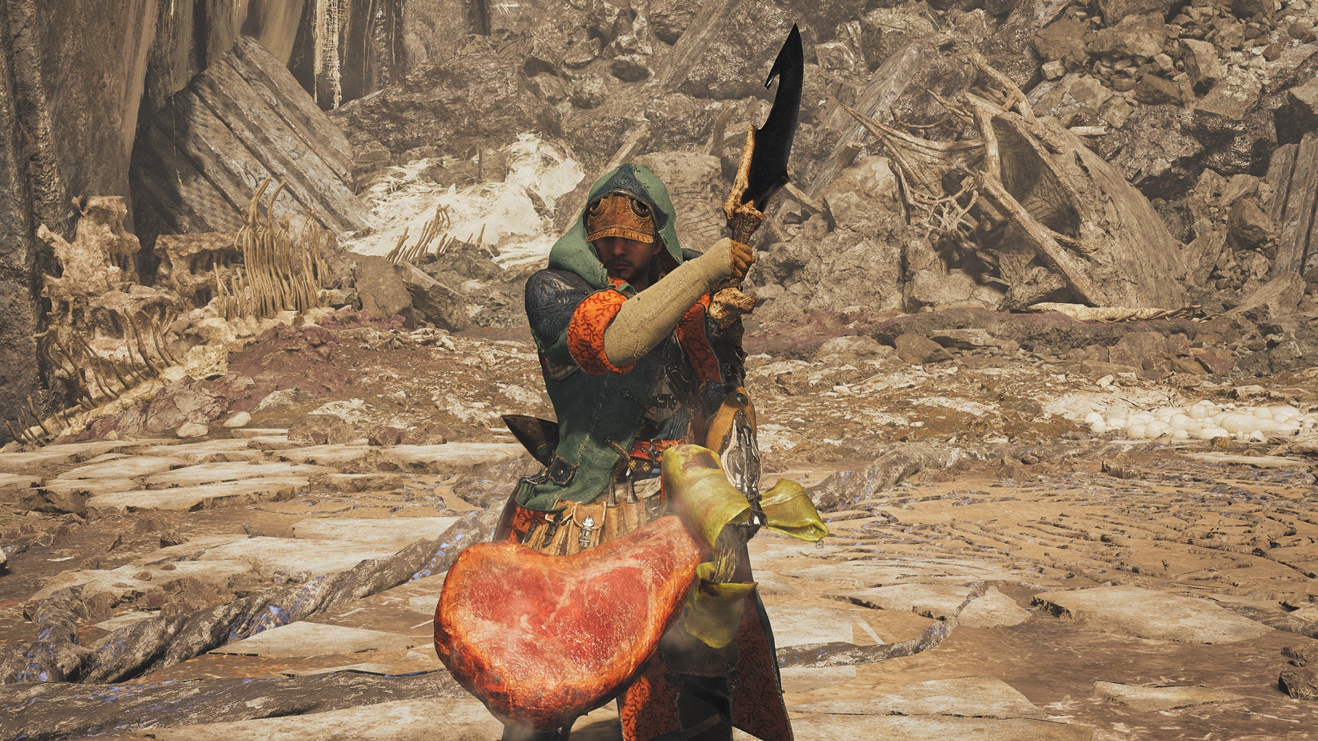 『モンスターハンターワイルズ』の新たなイベントクエスト「竜都の中心で肉を焦がした者」を配信開始！