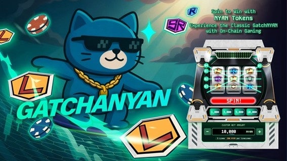 Web3ジャックポットゲーム「Gatcha NYAN」正式ローンチ