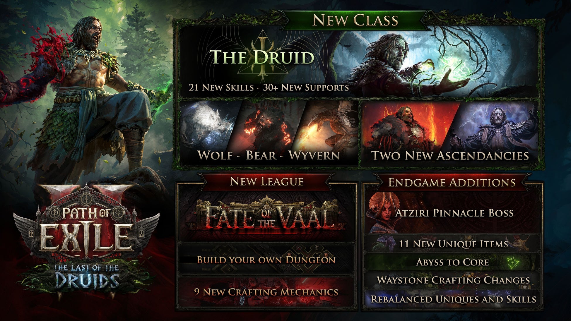 『Path of Exile 2』最新アップデート「The Last of the Druids」が12月13日に登場！