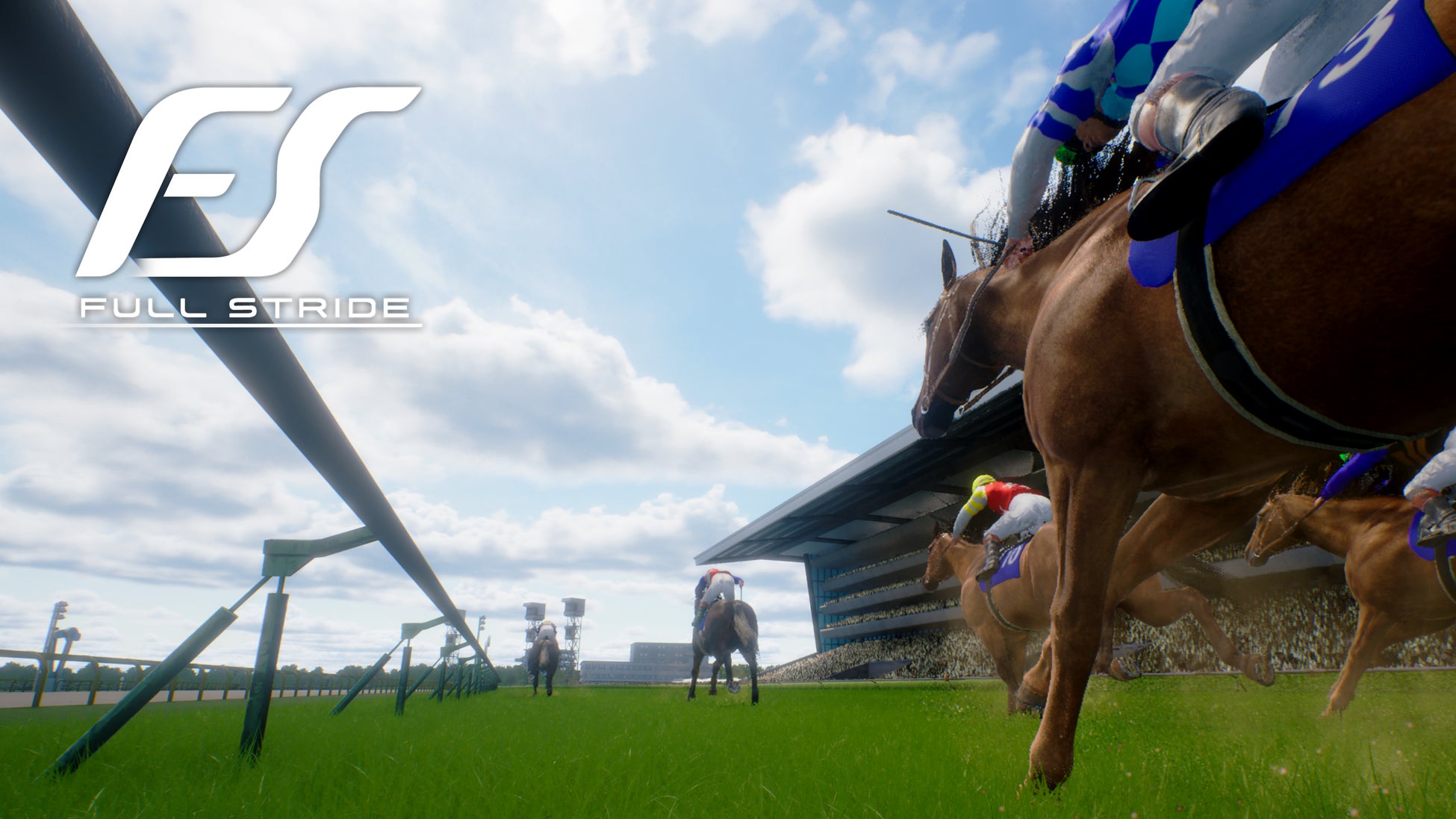 競馬ファン待望のジョッキーレーシングゲーム『Full Stride（フルストライド）』Steamストアページ公開！迫力の新規PV解禁＆開発支援Patreonも始動