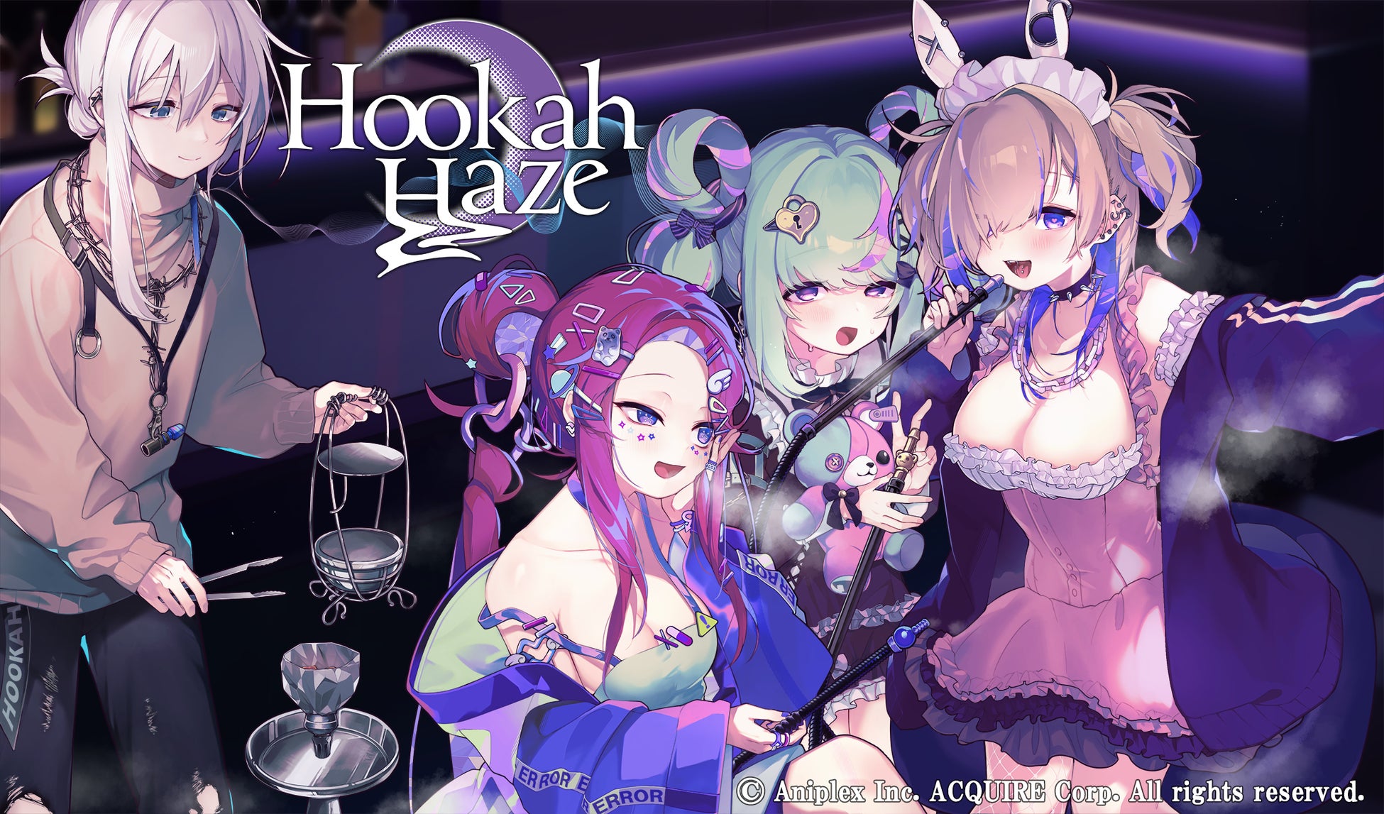 「シーシャ（水たばこ）が紡ぐヒューマンドラマアドベンチャー『Hookah Haze（フーカーヘイズ）』のパッケージ版が発売決定！　本日12月18日よりエビテン及びAmazonにて予約受付開始