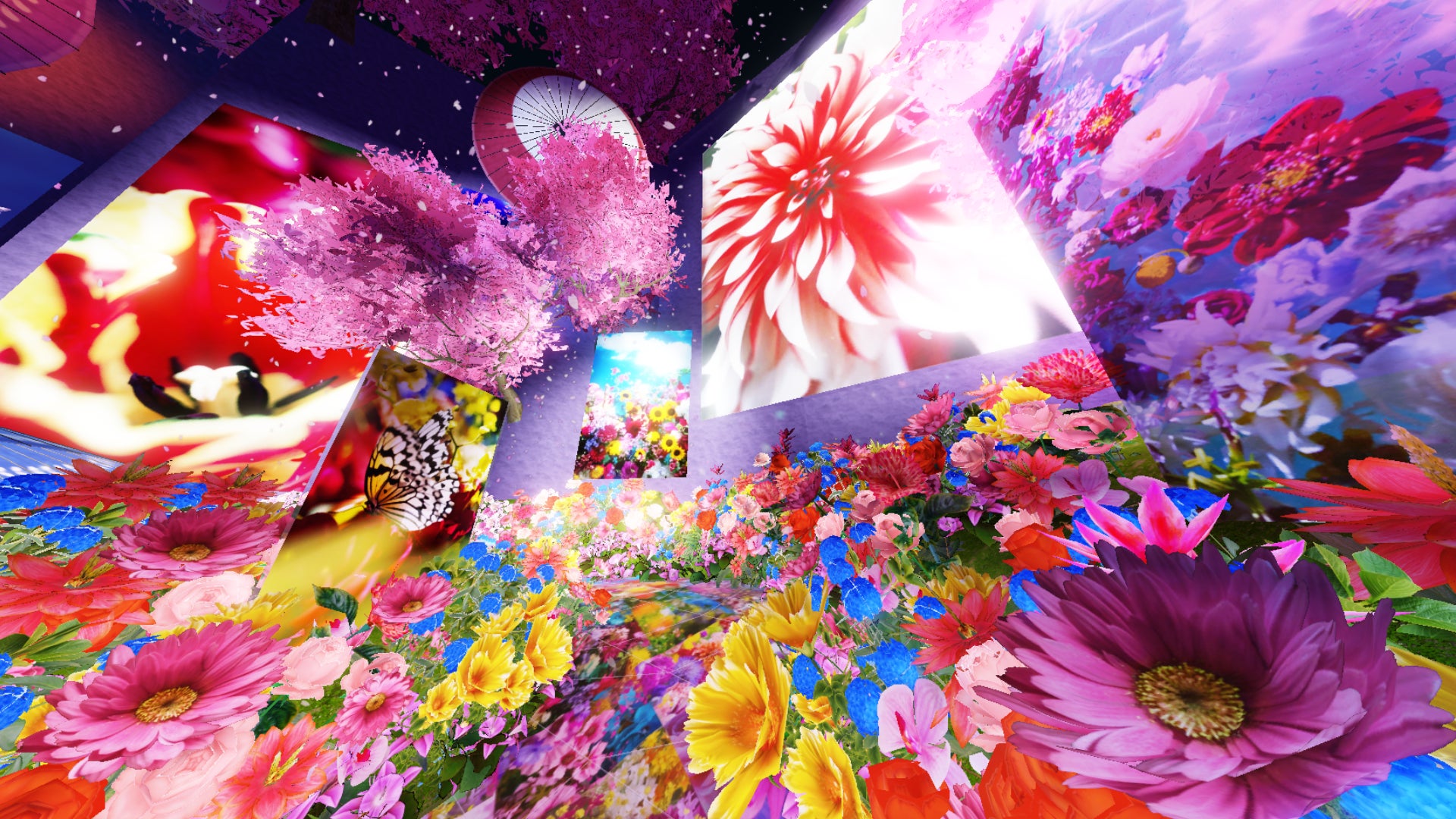 蜷川実花の極彩色の世界がRobloxに登場、スマホで入り込めるアート空間を公開