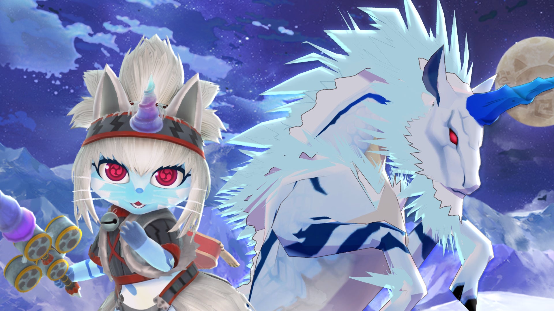 『モンスターハンターパズル アイルーアイランド』にキリンが初登場！　イベント「幻獣＜謎の調査隊＞」が開催！