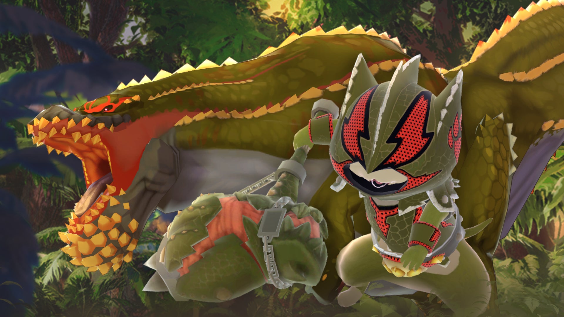 『モンスターハンターパズル アイルーアイランド』にイビルジョーが初登場！　イベント「貪食の恐王＜究極の大食い対決＞」が開催！