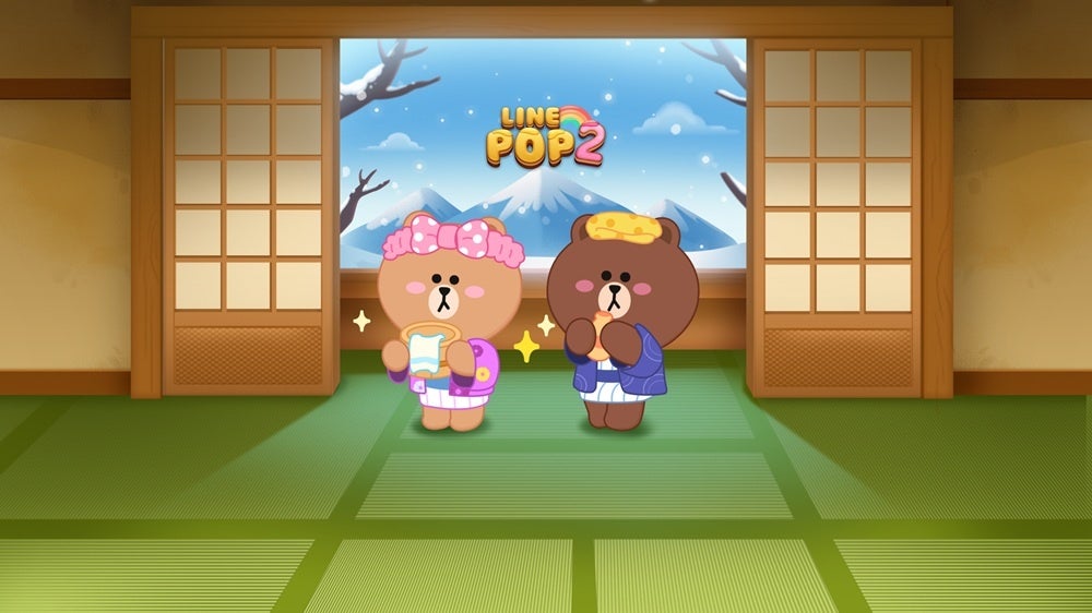 「LINE POP2」、「LINE FRIENDS」冬シーズンイベント前半を開催