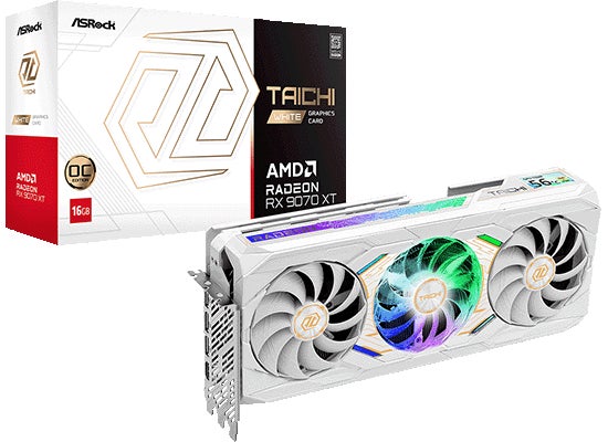 ASRockから、AMD Radeon RX 9070 XT搭載グラフィックボードとIntel B860チップセットを搭載した小型ベアボーンを発売