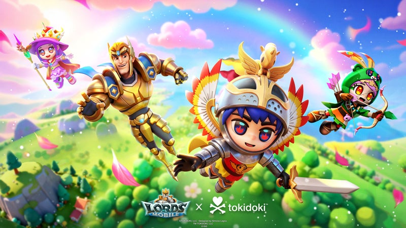 『ロードモバイル』×『tokidoki』コラボ第2弾開幕！シモーネ・レグノ描き下ろし限定キャラ3体登場、豪華報酬イベント実施！