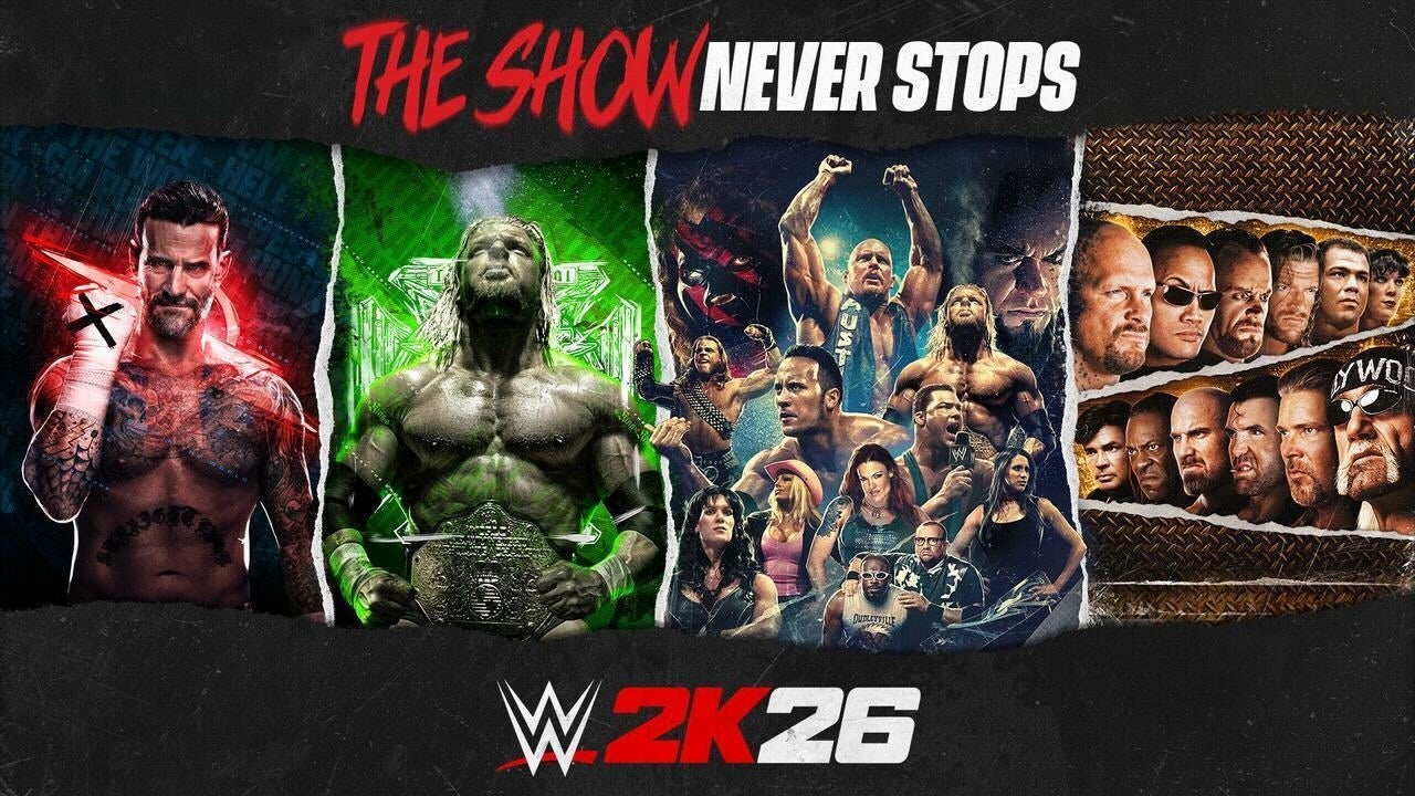 CMパンクがカバーを飾る『WWE® 2K26』（英語版）が3月に発売決定 シリーズ史上最大のロスターと進化したゲームプレイで終わらない熱狂の渦へ！