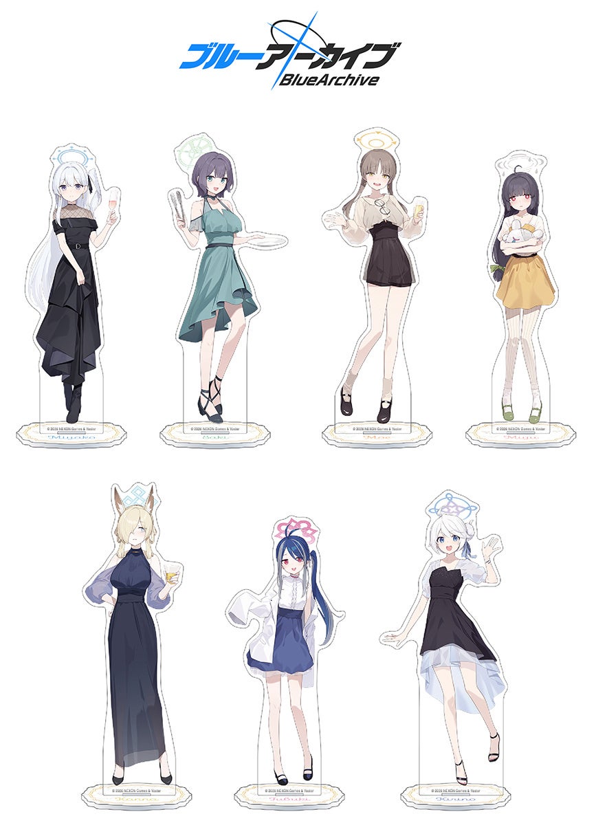 『ブルーアーカイブ -Blue Archive-』のRABBIT小隊、ヴァルキューレ警察学校メンバーの新商品が、アニメイトで2月15日発売！　さらに、特典「イラストカード」がもらえるフェアも開催!!