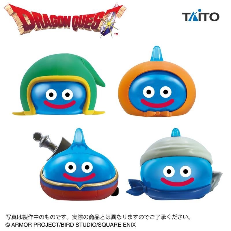 『ドラゴンクエストVII Reimagined』発売記念！ 主人公たちの装いをまとったスライムのビッグクリアフィギュアがナムコに登場　2026年2月27日(金)より展開開始！