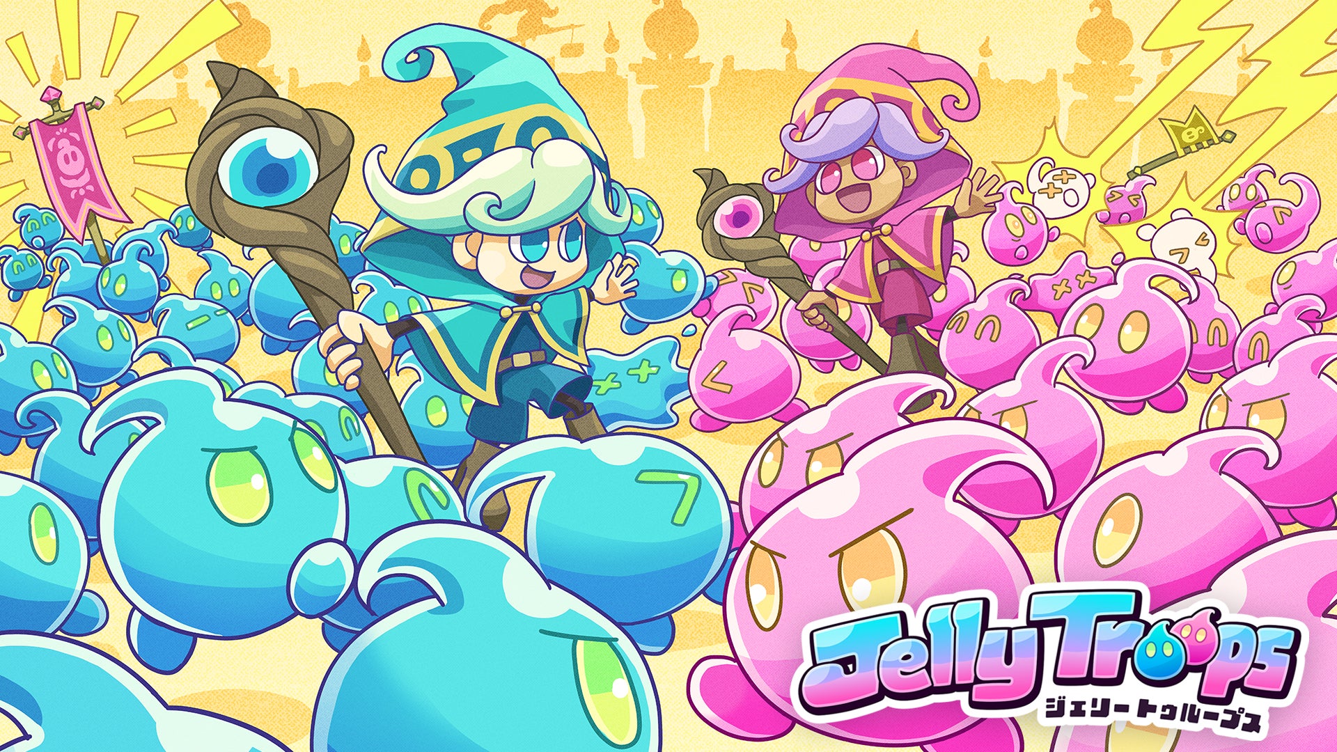 『Jelly Troops』の遊び方が広がる大型アップデート実施！「観戦モード」と「AI対戦」を追加。デジタルサウンドトラックも同時配信開始！
