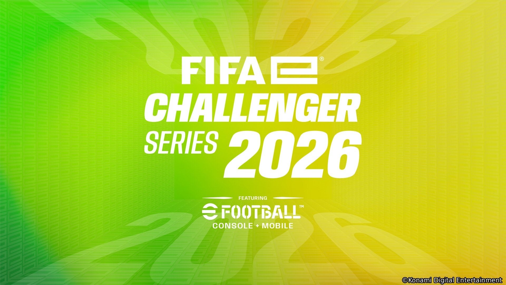 「FIFAe World Cup 2026™ featuring eFootball™」Challenger Series 2026が開幕　e日本代表を目指し、国の威信をかけた戦いへ挑もう