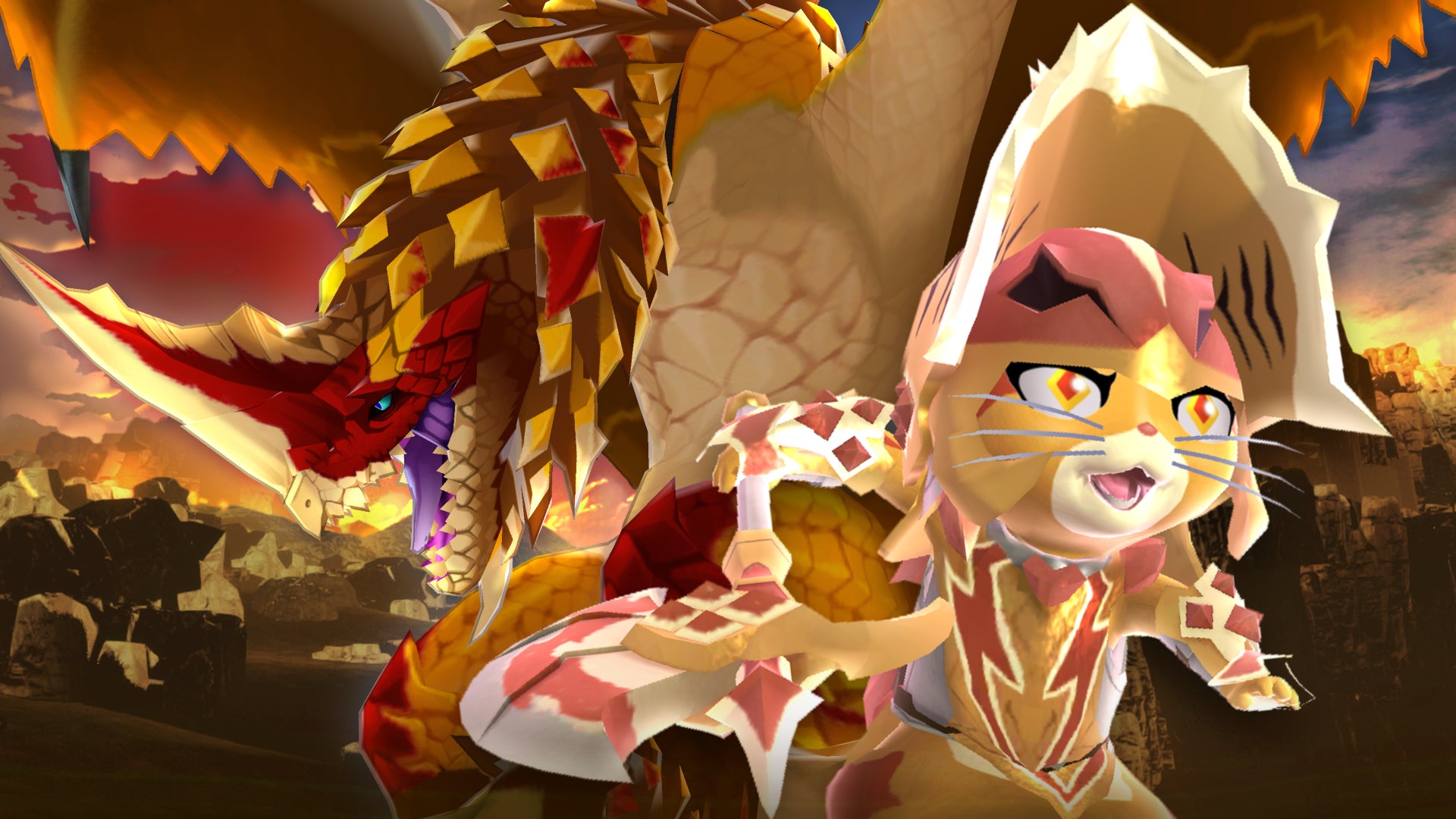 『モンスターハンターパズル アイルーアイランド』にセルレギオスが初登場！　イベント「千刃竜＜音速の競技者＞」が開催！