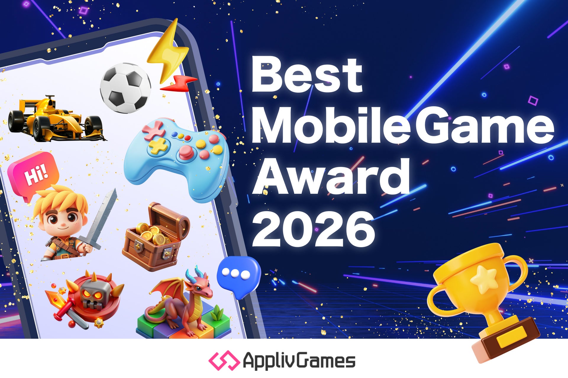 『アプリブ』、スマートフォンゲーム特化アワード「Best Mobile Game Award 2026」の開催決定！