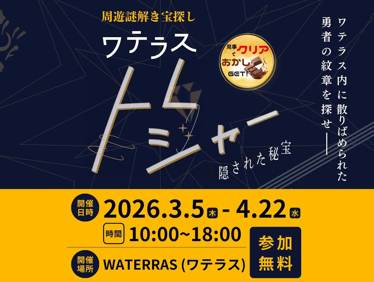まちづくりを学んだ現役学生とOBとがタッグを組んで制作！神田淡路町に謎解き宝探しイベント誕生！
