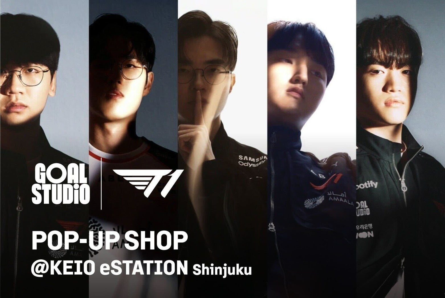 GOALSTUDIO POP-UP SHOP @KEIO eSTATION Shinjuku powered by DiCE 開催決定！