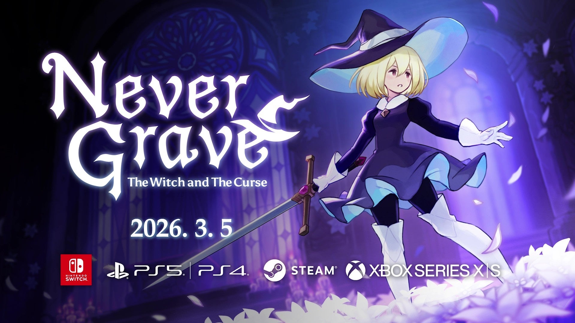【本日発売】2Dローグライクアクション『Never Grave（ネバーグレイブ）』がSteam、PS4/PS5、Switch、Xboxにてポケットペアパブリッシングより正式リリース！