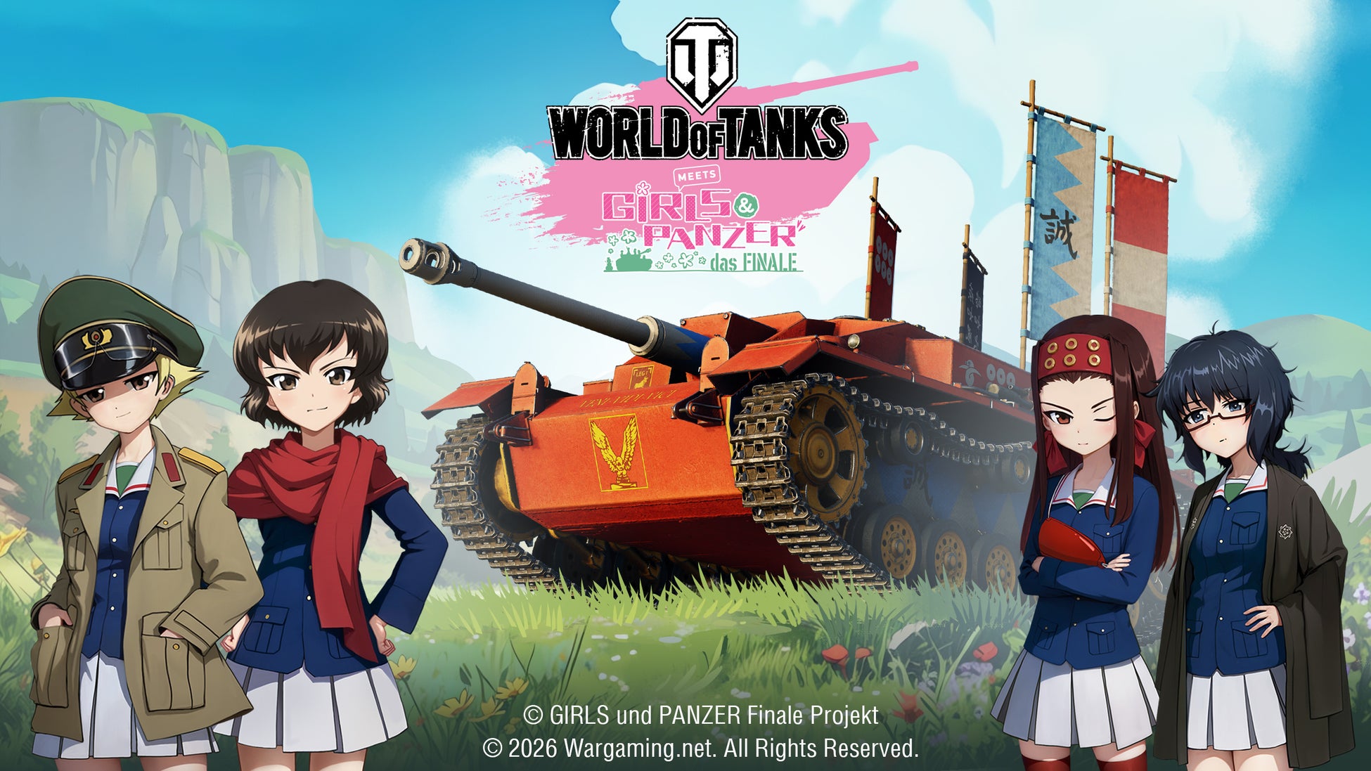 『ガールズ＆パンツァー』が『World of Tanks』に帰ってきた！