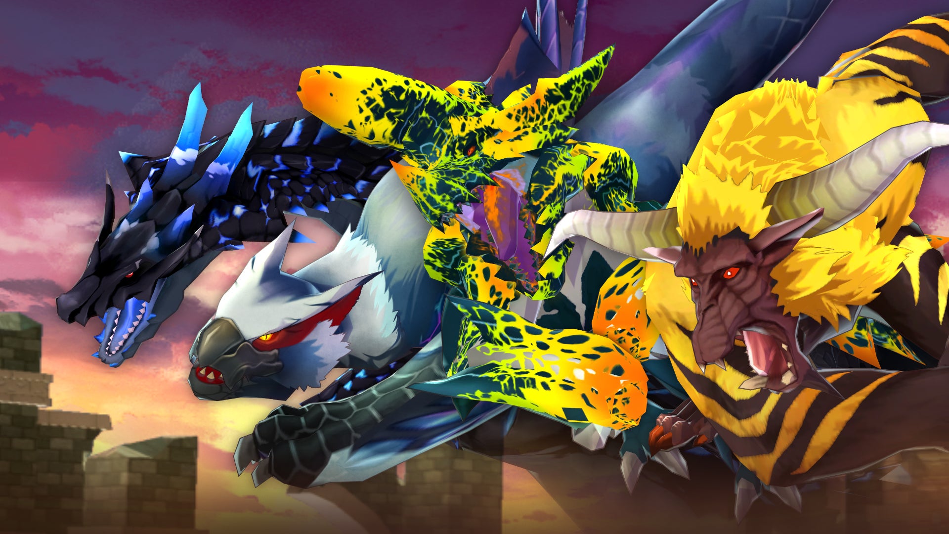 『モンスターハンターパズル アイルーアイランド』　イベント「竜の宴」が開催！