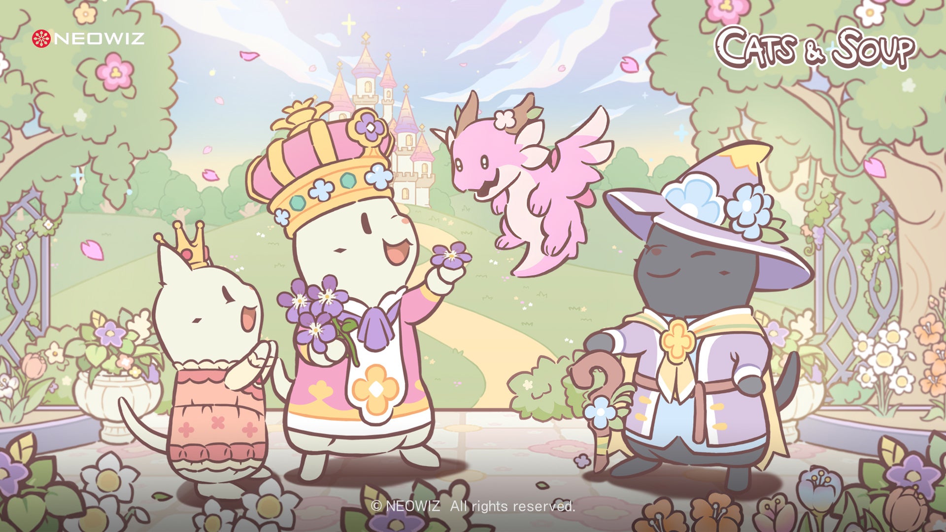 モバイルゲーム『猫とスープ』、春の大規模アップデート！