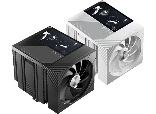 TRYXから、5インチディスプレイとデュアルファンを搭載した空冷CPUクーラー『TURRIS 620 シリーズ』を発売