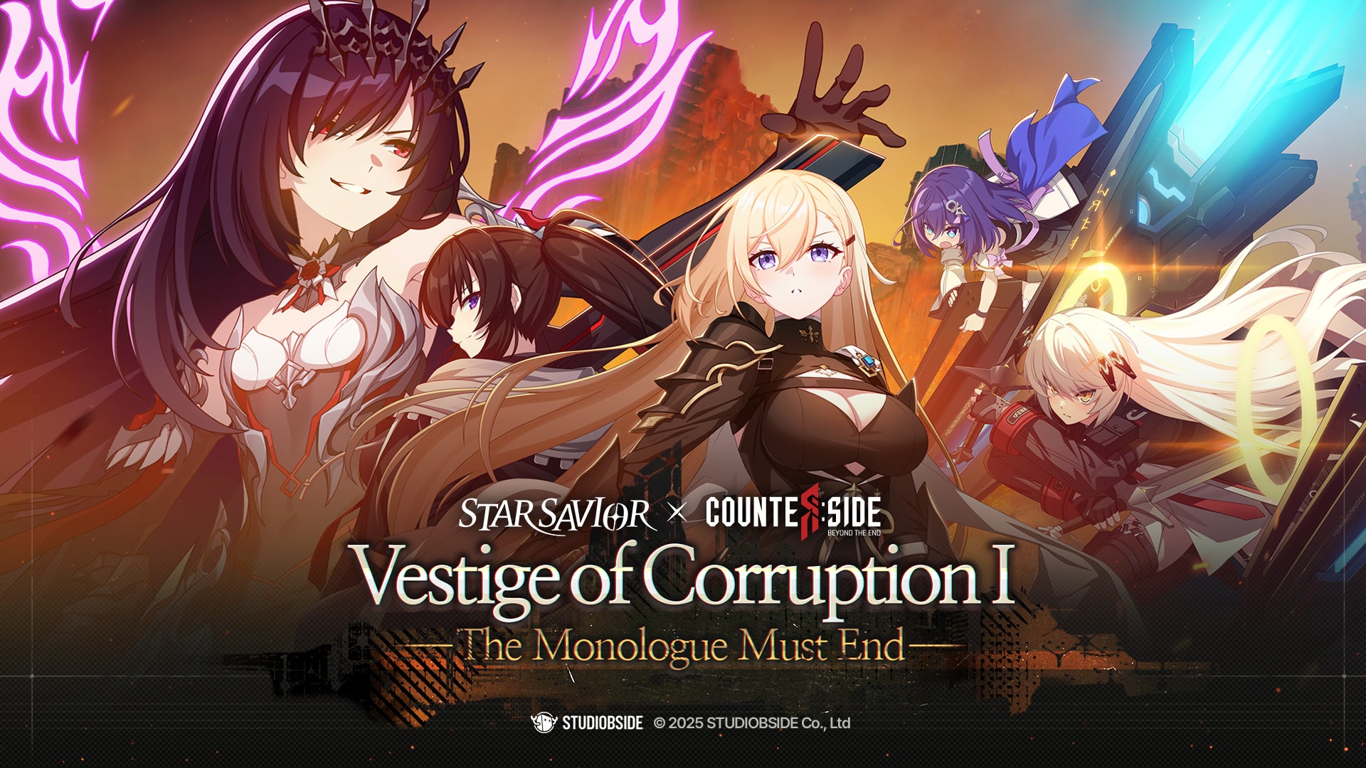 STUDIOBSIDE『スターセイヴァー』で『カウンターサイド』コラボ開催及び、大型アップデート「スターセイヴァー2.0」実装、