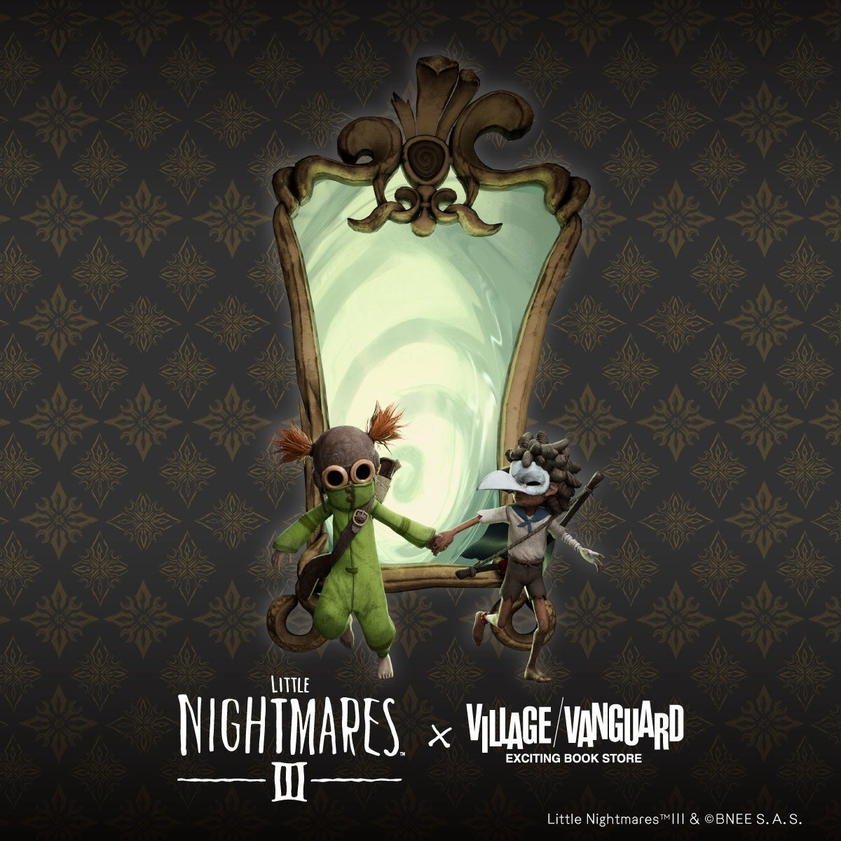 LITTLE NIGHTMARESⅢ-リトルナイトメア-3 × ヴィレッジヴァンガードコラボグッズが受注開始！