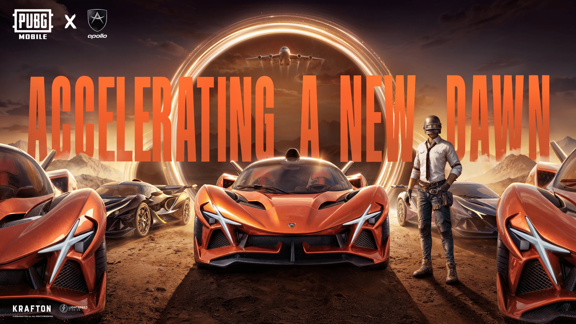 PUBG MOBILEとドイツのハイパーカーブランド「Apollo Automobil」とコラボレーションを開催！