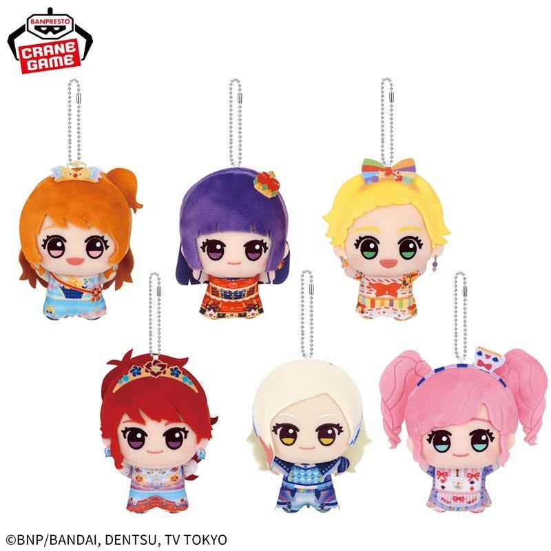 人気アイドルたちが、再びプレミアムレアカードのコーディネートで集合！ 『アイカツ！』よりプレミアムレアドレス姿のちびぐるみ第二弾がナムコに登場　2026年4月10日(金)より全国のナムコ限定で展開！