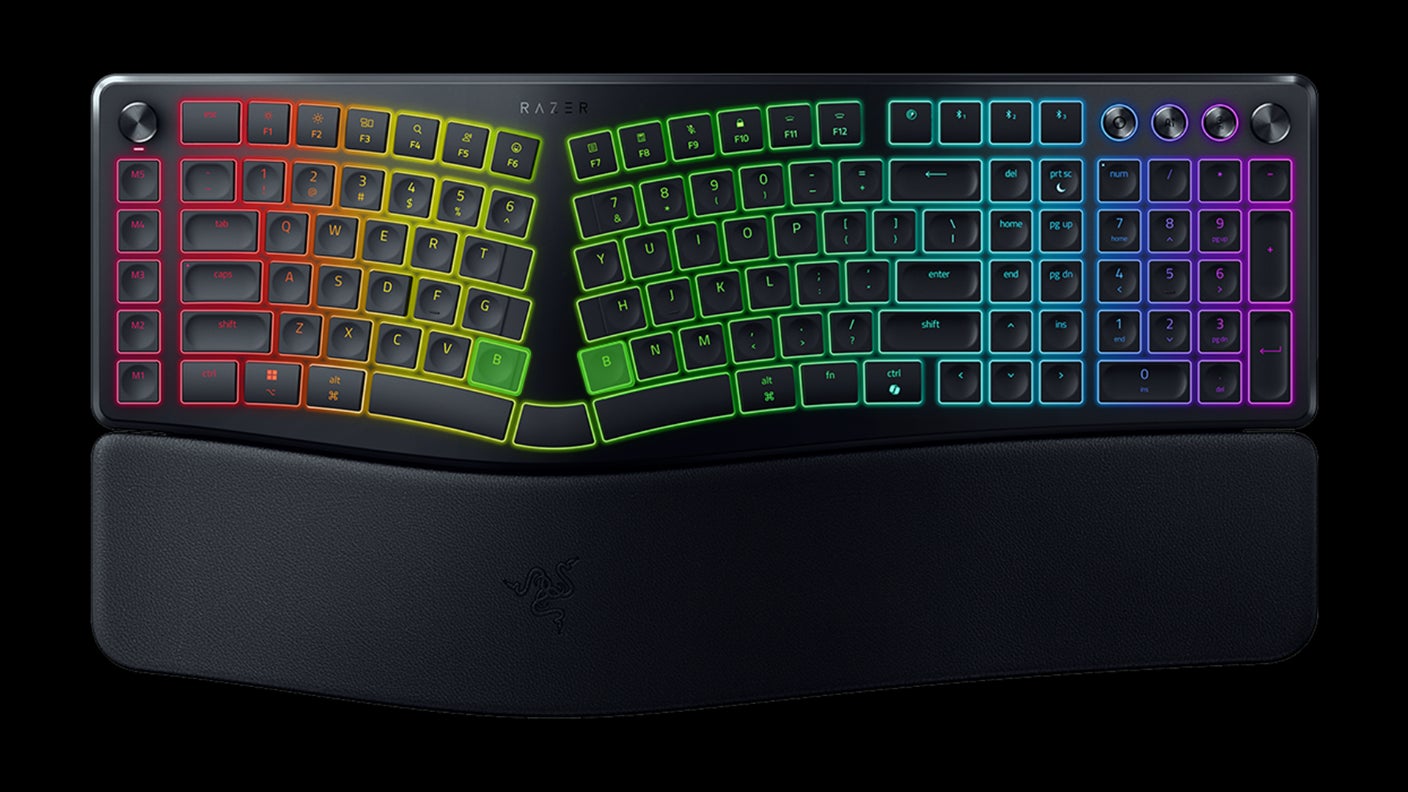 スプリットエルゴノミクス。解き放たれたパフォーマンス。RAZER、新製品「PRO TYPE ERGO」を発表