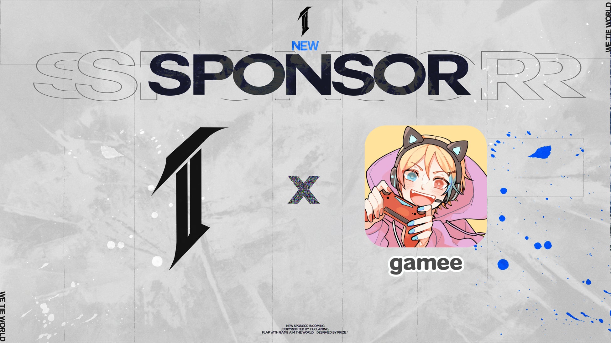 プロeスポーツチーム「TIECLAN」、「Gamee」とのスポンサーシップ契約を締結