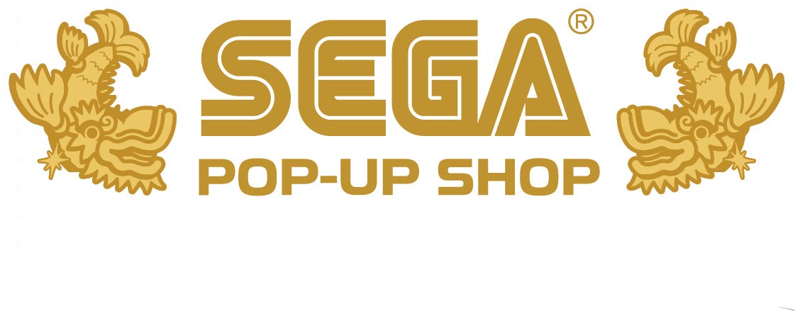 今年のゴールデンウィークはゴールデンセガ！　金のセガロゴとともに「SEGA -POP UP SHOP in 名古屋PARCO」が4月17日（金）から期間限定オープン！