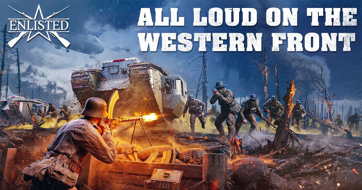 DMM GAMESがサービスを展開しているPC/PS4＆PS5基本プレイ無料の第二次世界大戦FPSオンラインゲーム『Enlisted』が第一次世界大戦の西部戦線舞台となる期間限定の大規模バトルイベント