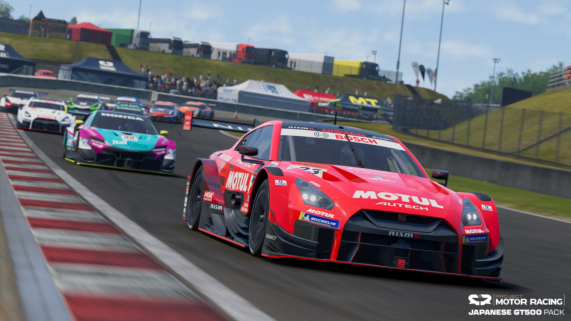 最高のレーシングシミュレーターを追求する『Project Motor Racing』日本車を収録した「Japanese GT500 Pack」を配信！