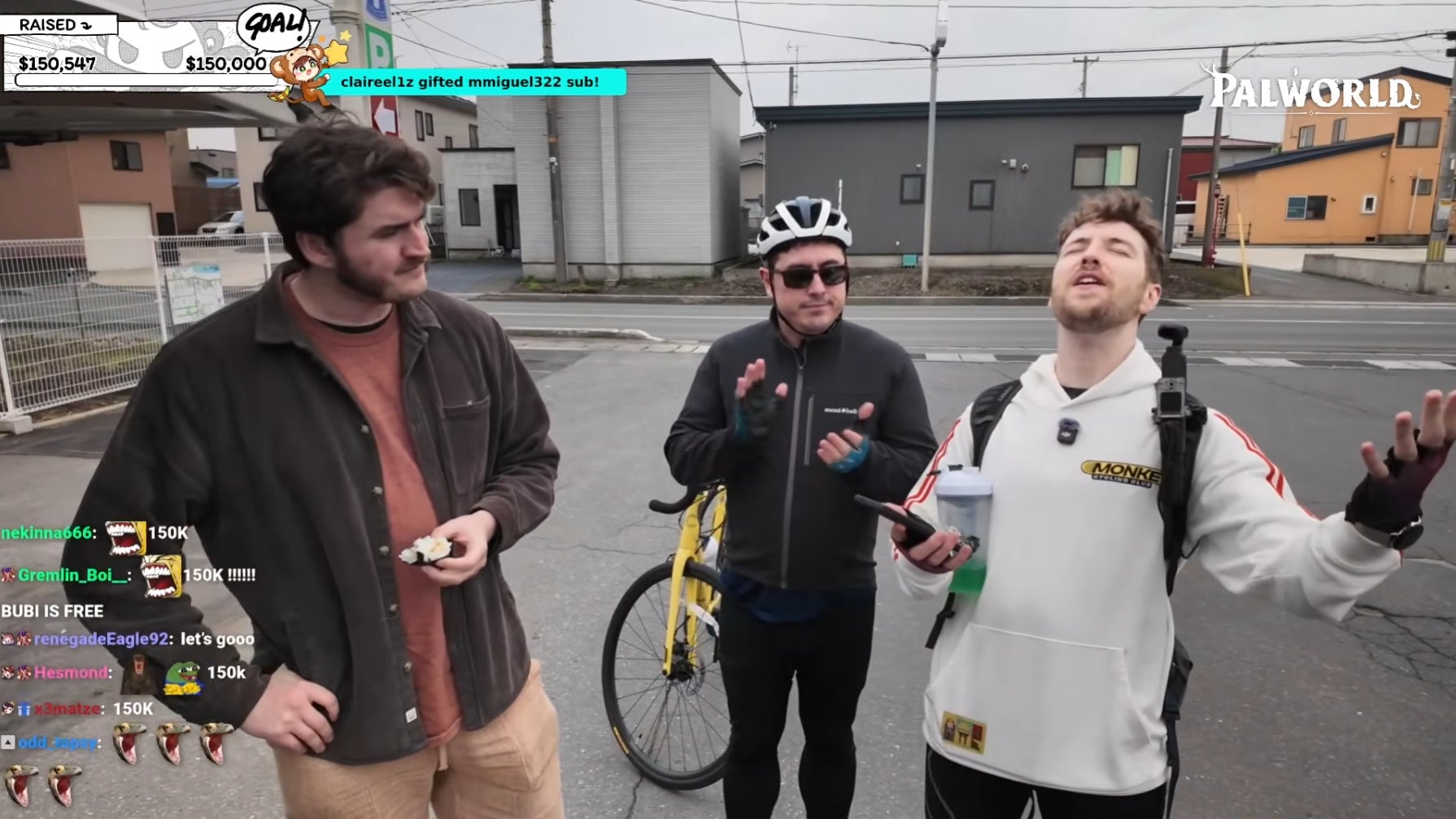 パルワールドも毎年協賛している、登録者320万人の海外アニメYouTuber・CDawgVAのチャリティ企画「CYCLETHON 5」が完走！約2.3億円を難病支援に全額寄付