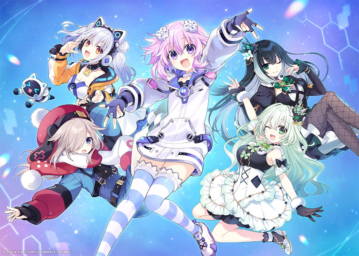 ネプテューヌ最新作『超新時空ゲイム ネプテューヌ∞』女神候補生やイストワール、アイエフ、コンパのビジュアルが公開！